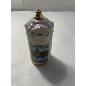 Lenox Disney Bambi Basil Porcelain Spice Jar Collection 1995 Vintage